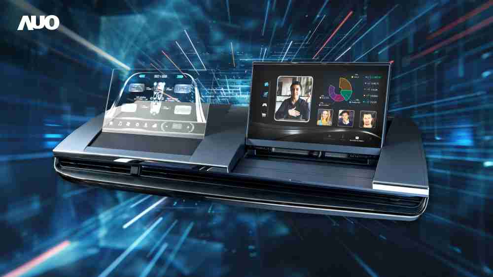 牛牛游戏Micro LED Display HMI解决方案打造透明Micro LED前座仪表，，呈现信息并保留驾驶视野开阔；亦为副驾驶座乘客打造收放自如的Micro LED屏幕，，，在不影响显示质量的前提于显示区内建镜头，，，让用户能与视讯对象直接眼神接触，，提供绝佳的双向沟通体验