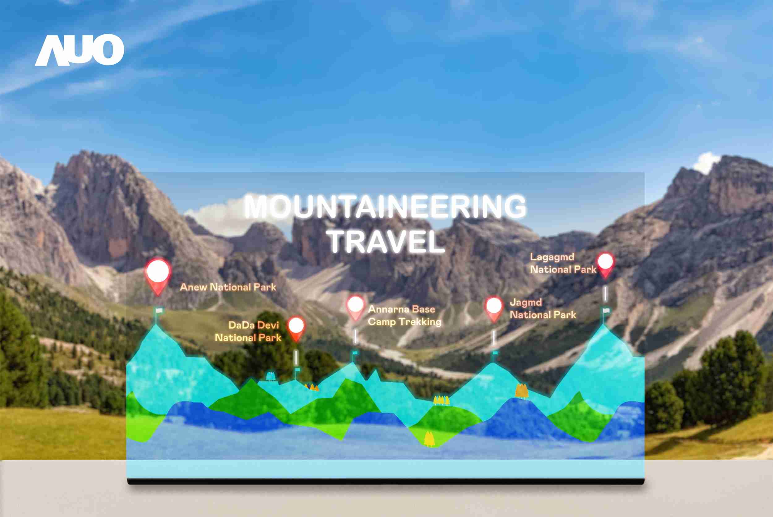 牛牛游戏展示全球单片尺寸最大(*)42吋透明Micro LED显示器拼接而成的〝64吋透明Micro LED显示器〞，，具备高透明度、、、、1,000 nits高亮度、、广色域、、、采用三边无边框的无缝拼接等多重特色，，呈现超高清、、、、细腻画质而不遮挡后方视觉，，，，满足层峰需求，，可广泛运用于零售、、、、艺术展览或商业空间等场域